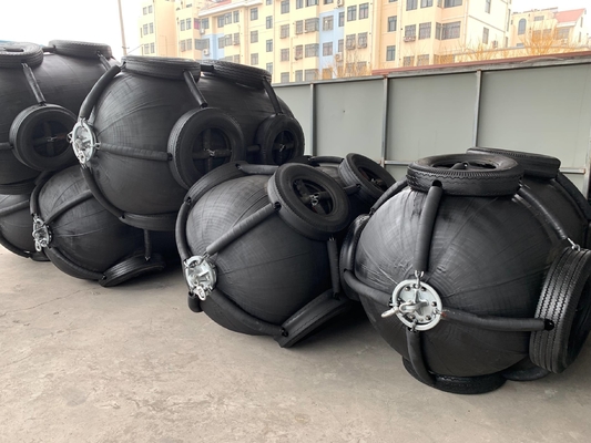 50kPa-80kPa فندرهای پنوماتیک یوکوهاما برای کاربردهای دریایی