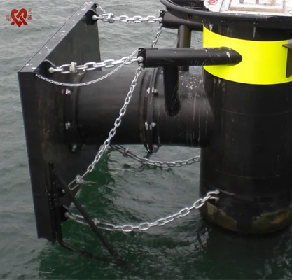 ۶۰-۸۰ شاور A Fenders از لاستیک سلول سختی برای حفاظت از قایق ISO 9001 گواهینامه