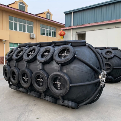 0.05Mpa/0.08Mpa فشار اولیه Yokohama Marine Fender قطعات دریایی لاستیکی استیل