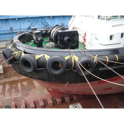 200-450mm ارتفاع کشتی کش با گواهی توسط PIANC و 70-85A سختی