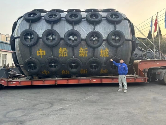 فوم پر شده فندر دریایی تراکم فندر قایق PVC D3.0m X L5.0m