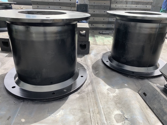 شناور و یا ثابت 60-80 ساحل یک سلول لاستیک Fenders با نصب بولت یا جوش