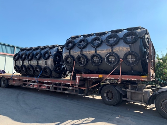 فوم پر شده Fenders دریایی آسان و سریع برای نصب و نگهداری ISO 17357 گواهینامه