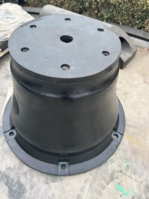 فرمت نقشه: فندرهای لاستیکی مخروطی برای چسبندگی صنعتی، جذب کننده شوک با ارزش E/R.H بالا