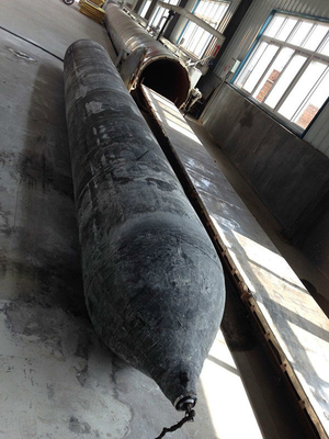 فشار 0.05-0.25 MPA کیسه های هوایی لاستیکی دریایی ضخامت 6mm-20mm لایه های 4-9 طراحی ساختمان سنگین