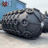 0.5-4.5m قطر Yokohama Marine Fender در سیاه برای نیازهای سفارشی دریایی