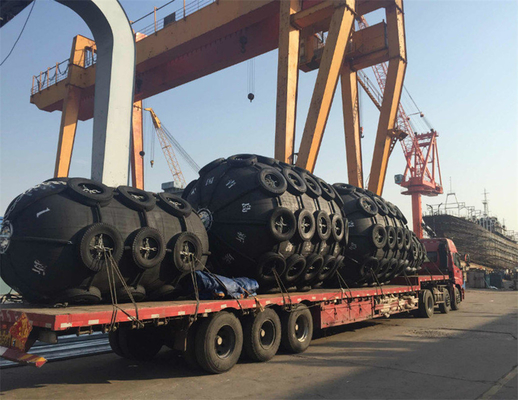 گالوانیزه گرما Yokohama Marine Fender برای حفاظت از قطعات دریایی طولانی مدت