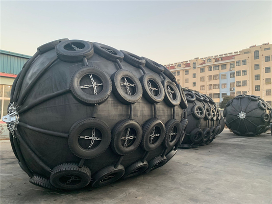 3.3x6.5m پنوماتیک مارین فندر فشار بالا لاستیک طبیعی