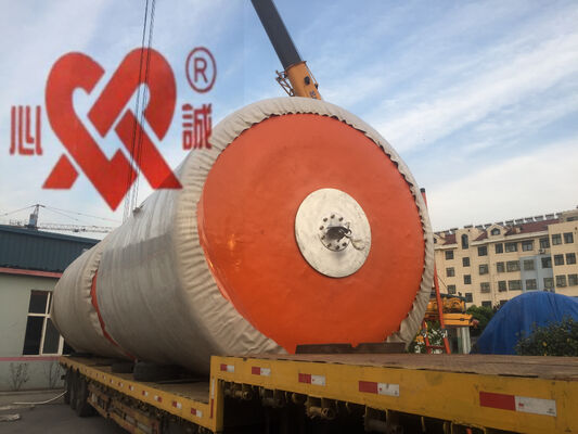 گلگیرهای پرشده با فوم با دوره 24 ماهه، D3.0m X L5.0m، انحراف 60 درصد، راه حل محافظت از اسکله دریایی با دوام