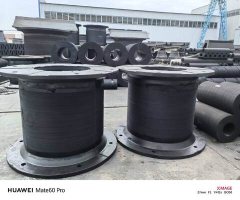 Black Cell Rubber Fender Density 1.2-1.5 Gcm3 Effective Solution for Harbor Docking and Ship Impact Resistance