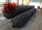 ISO9001 کیسه های هوا لاستیکی دریایی سیاه بالون راه اندازی کشتی برای کارهای سنگین