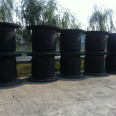 ISO 9001 Fenders Cell Rubber 60-80 Shore A سختی حفاظت از ضربه های دریایی
