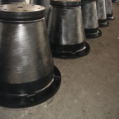 فرمت نقشه: فندرهای لاستیکی مخروطی برای چسبندگی صنعتی، جذب کننده شوک با ارزش E/R.H بالا
