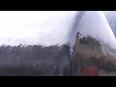 تصویر نزدیک از یک فندر پر از فوم